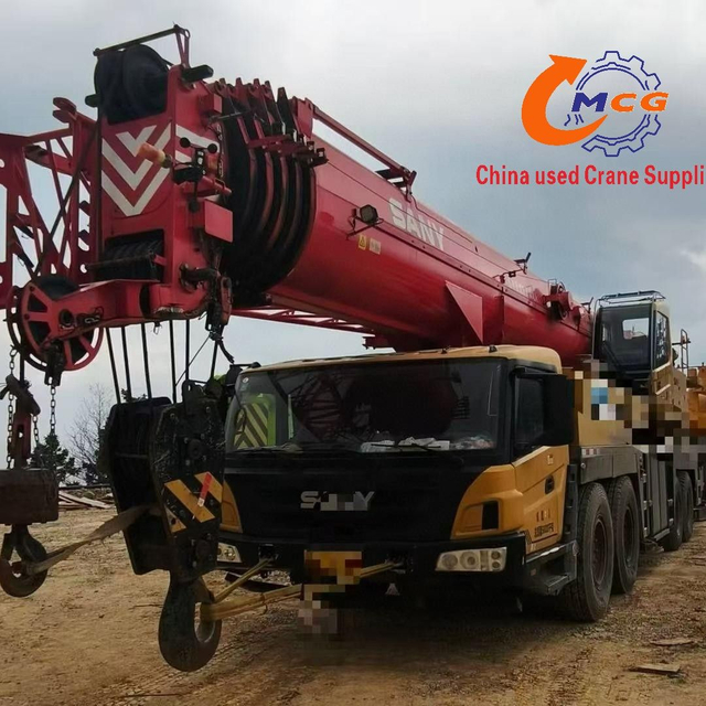 سانی 80t 2020 800T6 فروخت کے لئے ٹرک کرین استعمال کیا گیا