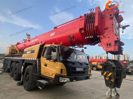 استعمال شدہ ٹرک کرین 2021 آل ٹیرین 260 ٹن کرین SAC2600T8 کنکریٹ پمپ ٹرک کے پرزے