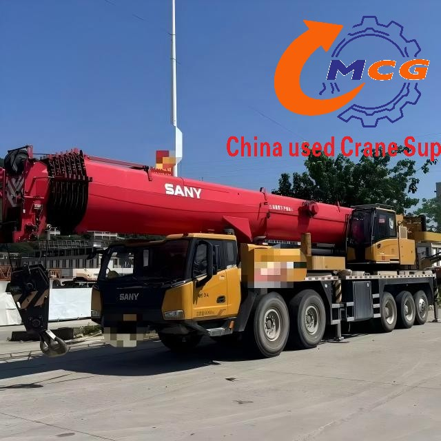 2023 سانی 130-ٹن 8 سیکشن بوم STC1300C8-6 بہترین حالت میں ، ٹرک کرین کا استعمال کیا گیا۔