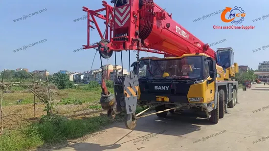 2024 سنی 80 ٹن نے ٹرک کرین کا استعمال کیا ، جیسے نئی حالت میں ، پری آرڈر میں خوش آمدید