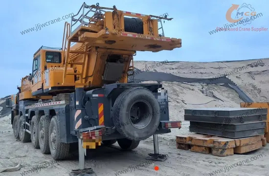 قابل اعتماد 2021 ایکس سی ایم جی 100 ٹن 6 سیکشن بوم مناسب قیمت پر فروخت کے لئے ٹرک کرین کا استعمال کیا