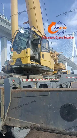 اعلی معیار کا دوسرا ہاتھ 80 ٹن ٹرک کرین XCMG 2018 ماڈل ، بھاری تعمیراتی مشینری کی درخواستوں کے لئے موزوں ہے