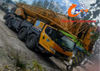 2019 میں تیار کردہ XCMG 90-ton XCT90L6 ٹرک کرین کا استعمال کیا