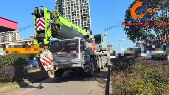 سستی 2020 زوملین 110 ٹن نے بہترین حالت میں ٹرک کرین کا استعمال کیا