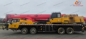 استعمال شدہ ٹرک کرین 2023 SANE STC500C5-8 موبائل 50 ٹن ٹرک کرین مناسب قیمت پر