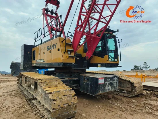 استعمال شدہ کرالر کرین ایس سی سی 850 سنی 85 ٹن استعمال شدہ کرین موبائل کرین